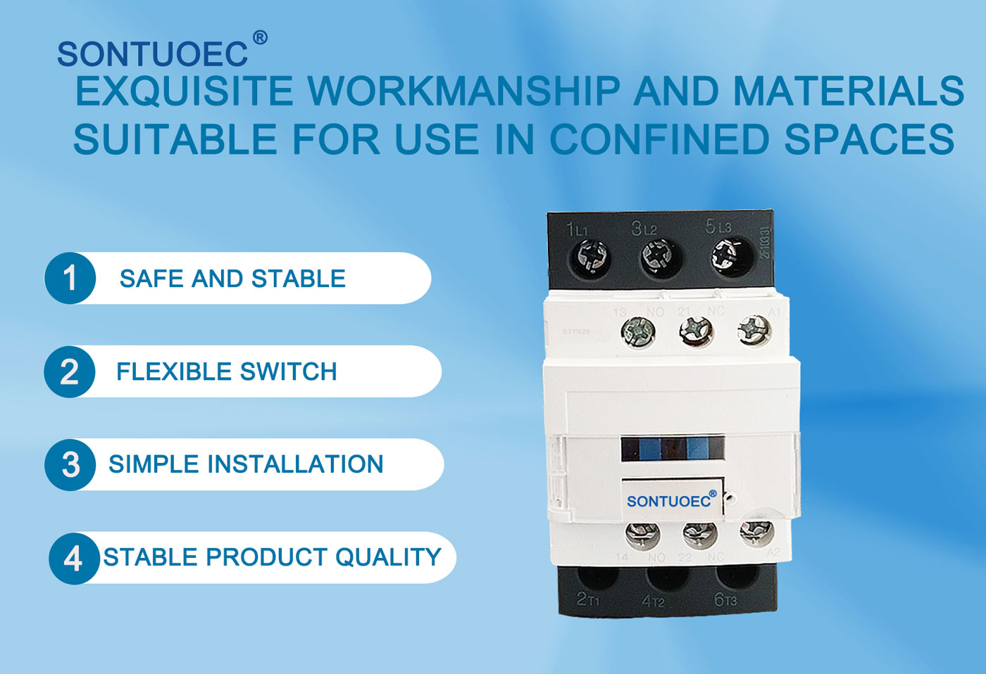 CJX2 3P 25A AC Contactor