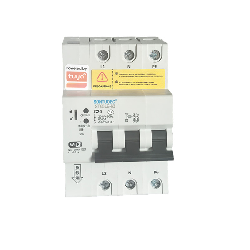 WiFi ST65LE-63wf2 סעריע מולטי פאַנגקשאַנאַל יאָט ינטעליגענט RCBO ינטעליגענט קרייַז ברעאַקער
